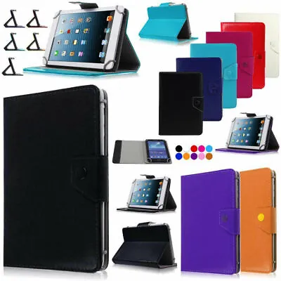 $13.99 • Buy Leather Protective Case Cover Flip Folio Stand For All Amazon 7 8 10 Inch Tablet