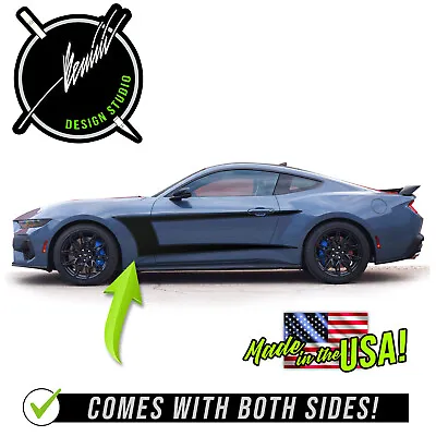 Side C Racing Stripes Decals Graphics Compatible With 2024 & Up Ford Mustang • $69.99