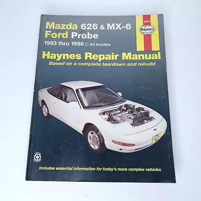 Haynes Automotive Repair Manual 1993-1998 Mazda 626 MX6 Ford Probe 61042 • $12.97