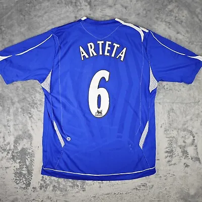 Everton 2006/2007 Away Football Shirt #6 Arteta Umbro L Large • £42.95