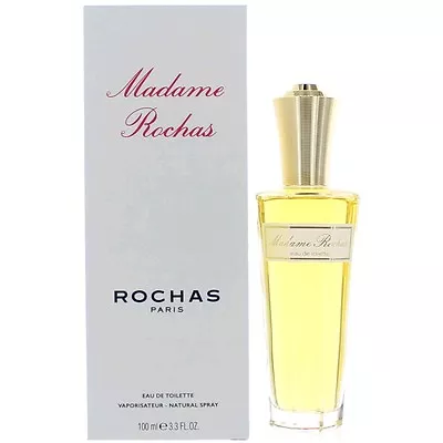 Rochas Madame 100ml Eau De Toilette Spray Brand New & Sealed • £31.94