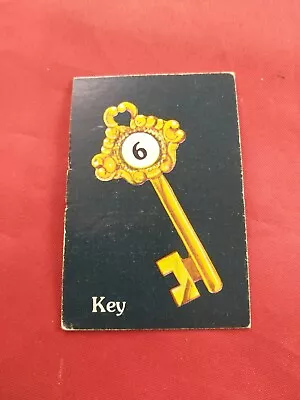 Mystery Mansion Board Game 1984 REPLACEMENT #6 KEY CLUE CARD *73T • $8