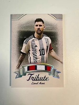 Futera Unique World Football 2023 Lionel Messi Argentina Patch 1/1 • £510
