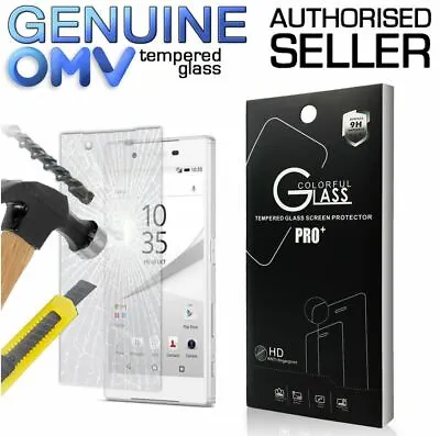 $1 • Buy GENUINE Tempered Glass Screen Protector Film For Sony Xperia Z5 Z3 Z2 Z1 Compact