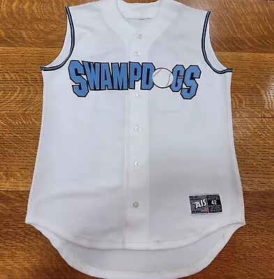 AIS Jersey - Fayetteville Swampdogs - Size 42 - White - Minor League • $55