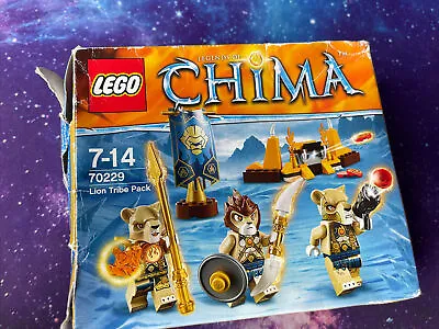LEGO 70229 : Lion Tribe Pack Legends Of Chima New Damaged Box. Free Post • £16.99
