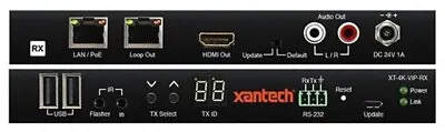 Xantech XT-4K-VIP-RX 4K Video Over IP Receiver With Audio Breakout • $349