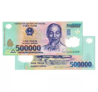 500000 Vietnamese Dong Banknote VND Vietnam • $32.99