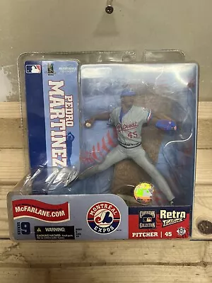 2004 McFarlane Pedro Martinez Retro Edition Cooperstown Collection Series 9 • $25