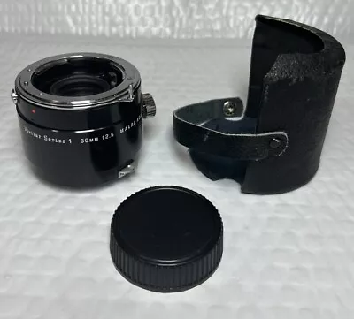 Vivitar Series 1 90mm F2.5 Macro Adapter Lens W/Case • $5