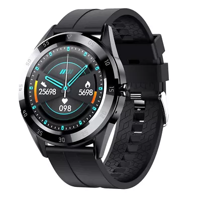 Multi-function Large Screen Waterproof Intelligent Watch  Call Message W8S7 • £18.39