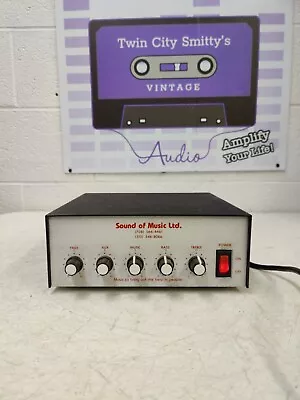 Sound Of Music Ltd. PA Amp. Model MSB-103. Powers On But Untested. • $9.99