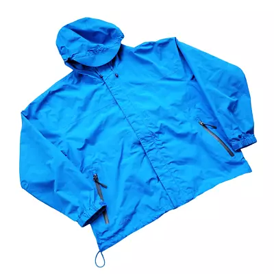 Cabela's Gore Tex Rain Jacket Blue Men's XL Fishing Camp • $54