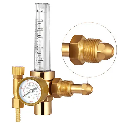 CGA580 Argon/CO2 Regulator-Welding Gas Flowmeter(SCFH) For TIG MIG Welder Tanks • $29.99