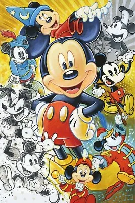 Disney Art_90 Years Of Mickey Mouse _Cross Stitch Pattern • $9.99