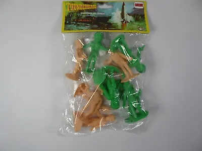 12 Vintage PVC Figurines Thunderbirds '60s 8cm Comansi Toy T2 • $4.90