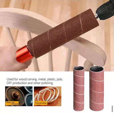 Spindle Sander Adapter 1.5in Mandrel Drill Sanding Mandrel Kit For Wood Metal • $40.47