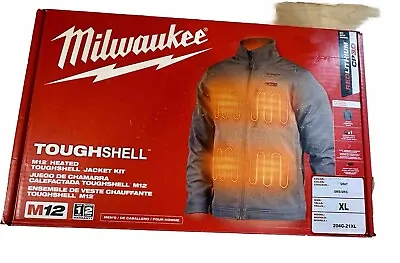 Milwaukee M12 Heated Toughshell Jacket Kit   Gray • $137.50