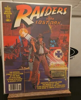 Marvel Super Special Magazine # 18 Raiders OF The Lost Ark Movie Adaptation  • $25