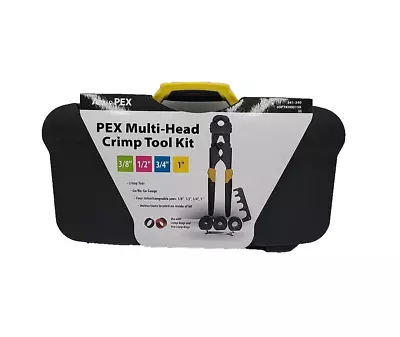 Apollo 69PTKH0015K Multi-Head PEX-B Crimp Tool Kit NEW • $106.71