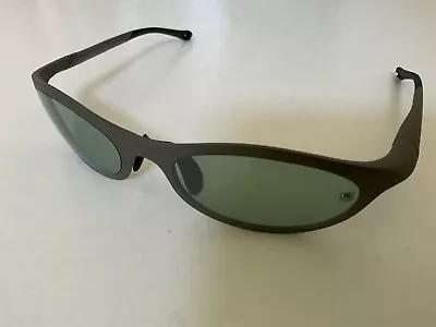 TAG Heuer Mens Sunglasses - TH1002 - Al/Mg/Ti Frames Grey Lenses New With Case • £149.95