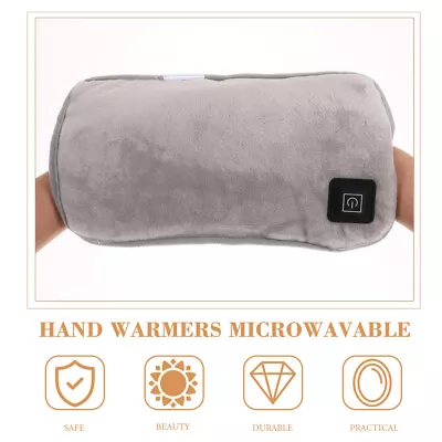  Hand Warmer Graphene Portable Heating Pad Microwave USB Pouch • £13.87