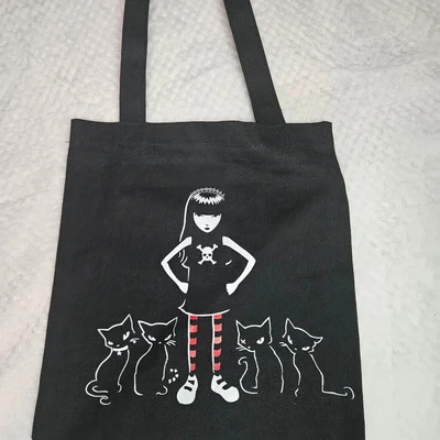 £14.75 • Buy Dolls Kill Emily The Strange Tote Bag Limited Edition Goth Punk Emo Alt Gothic