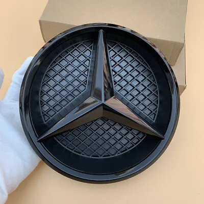 Black Emblem For 2015-2018 Mercedes Benz Front Grill Star Badge W205 W212 CLS350 • $23.29