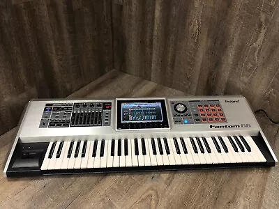 Roland Fantom G6 61 Key Keyboard Synthesizer W/ Power Cord Very Good Condition! • $1199.95