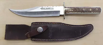 J. Russell & Co. Green River Works Bowie Style Knife W Sheath *Pre-owned* • $199.99