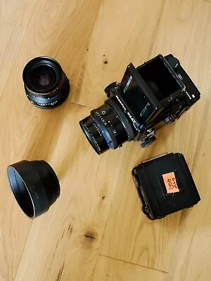 Mamiya RZ67 Pro II Medium Format Camera 127mm F3.5 + 65mm Lens And Spare Back • £1250