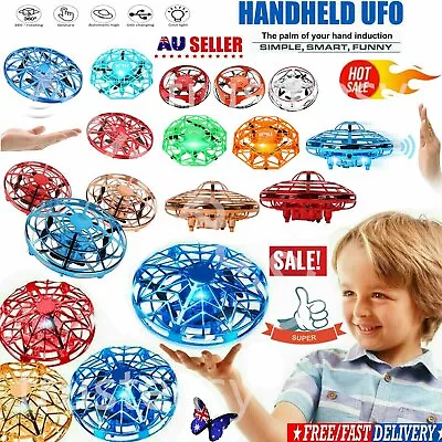 $18.59 • Buy Mini Smart Flying Drone Kids Hand Motion Control UFO Ball Flying Aircraft Toys
