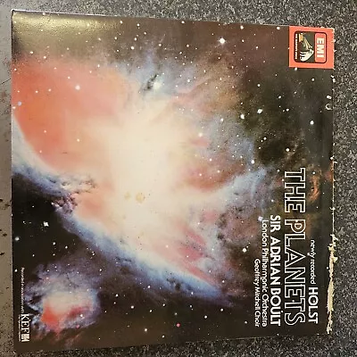 Gustav Holst The Planets Preowned Vinyl GC/VGC Sir Adrian Boult HMV 1971 EMI • £10