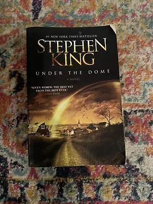 Under The Dome By Stephen King (2010 Trade Paperback) Good • $5.55