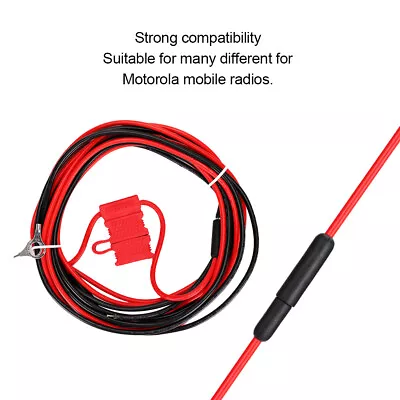 Metal Mobile Radio Power Cable Power Cord M1225 M10 For Maratrac Pro 3100 • $17.65