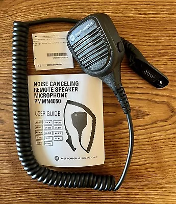 $64 • Buy NEW OEM Motorola PMMN4050A Impres Remote Speaker Mic For XPR7550 XPR6550 Radios