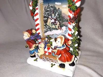 Festive Christmas Musical Light Up Snow Scene • £20