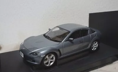 Mazda RX8 RX-8 Gray Autoart 1/18 Miniature Mini Car • $254