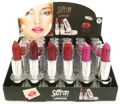 Saffron London Lipsticks  Freepost  Great Colours  40 + Colours  NEW STOCK IN • £3.25