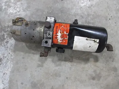$300 • Buy 308 - Boss Snowplow V Plow Hydraulic Plow Pump Assembly