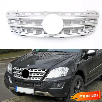 AMG Grille Front Grill For Mercedes Benz W164 ML550 ML350 ML500 ML63 2005-2008 • $62.87