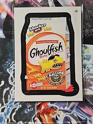 2011 Wacky Packages Series 8 #18 Ghoulfish Goldfish Card • $1.50