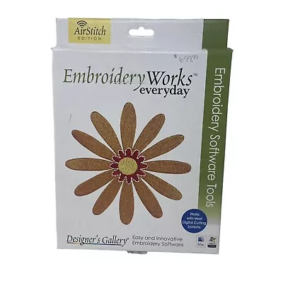Designer’s Gallery Sewing Machine Embroidery Works Every Digitizing Software NIB • $424.95