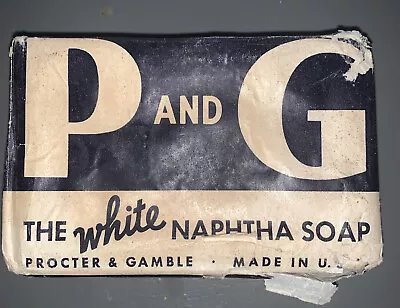 P And G White Naphtha Soap • $4.99