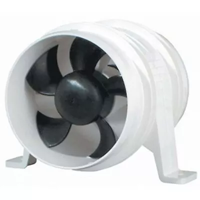 Attwood Marine In-Line Blower #1733-4 Turbo 3000 12V White • $22