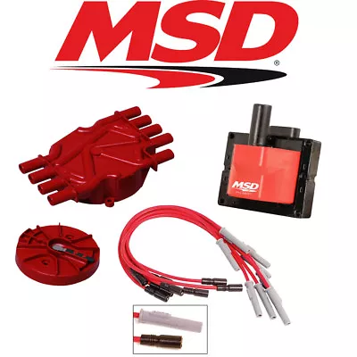 MSD Ignition Tuneup Kit - 96-00 Chevy/GMC Vortec 7400/454 Cap/Rotor/Coils/Wires • $384.95