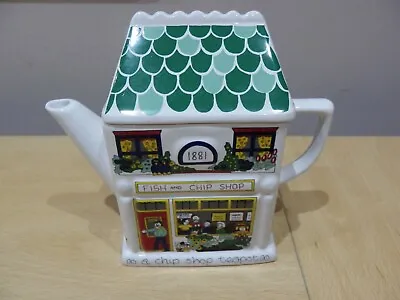 Wade English Life Teapot - Fish And Chip Shop • £12