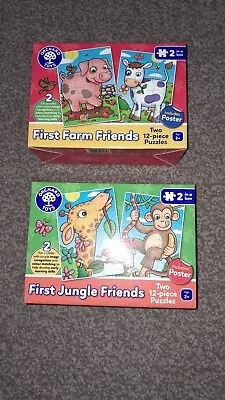 £12 • Buy New+sealed Orchard Toys First Friends Jigsaw Puzzle Bundle 12 Piece Puzzles
