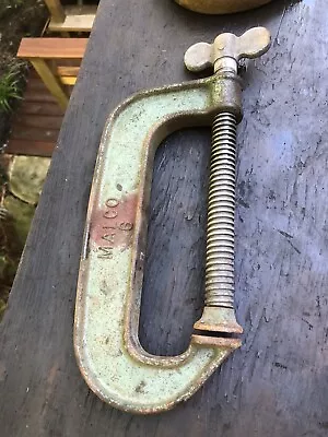 Vintage G Clamp 6” MALCO NSW Old Tool AUSTRALIA • $35