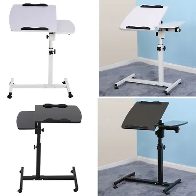 Laptop Table Sofa Bed Tray Adjustable Portable Notebook Desk Trolley Computer UK • £25.94